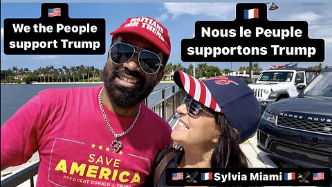 Nous le Peuple supportons Trump 🇺🇸We the People support Trump - Sylvia Miami -