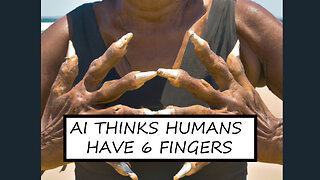 AI Think Humans Have 6 Fingers