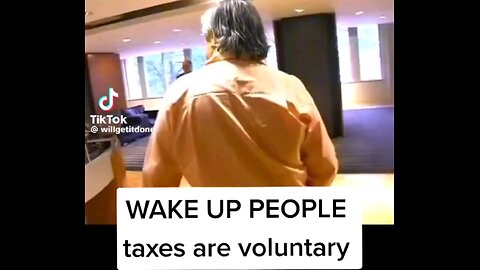 Arron Russo- Taxes are Voluntary
