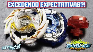 Testando 031 - FIRST DIABOLOS .Xc 1A contra 3 combos - Beyblade Burst ベイブレードバースト