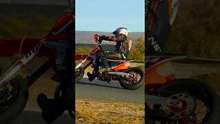 KTM SuperMoto Flyby #trending #rider #viral #motogp