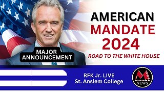 Robert F. Kennedy Jr. LIVE St. Anslem College Speech | Maverick News