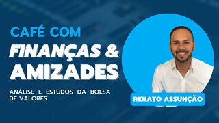 Live | Café com Finanças e Amizades - Venham Logo