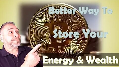 CryptoCoinMindSet LIVE | #Bitcoin is a Way To Store Your Energy For Future Use