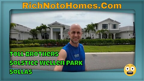 Solstice Wellen Park by Toll Brothers Sollas Coastal Model House Tour | Sarasota County Venice FL