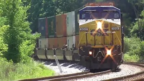 CSX M331 Manifest Mixed Freight Train from Lodi, Ohio July 2, 2022