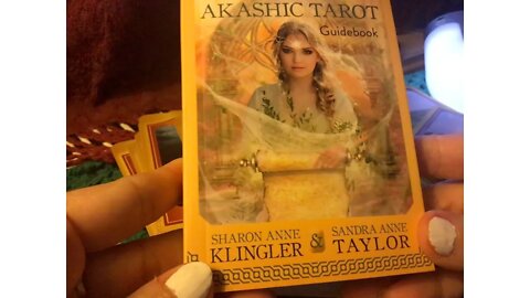Close Up Flip Through of The Akashic Tarot Cards Deck by Klingler & Taylor. Truly Resonating! Part 1