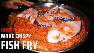 Crispy Fish Fry /Masala Fish Fry/mahakakitchen