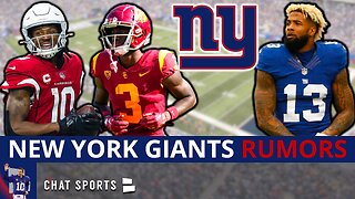 Giants Signing Odell Beckham Jr? Trade For DeAndre Hopkins? Draft Jordan Addison? NY Giants Rumors