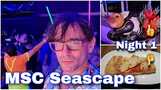 Better Than DISNEY??? | Yes, Good FOOD | Glow PARTY | Karaoke | Sneaking Pizza? | MSC Seascape