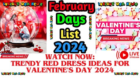 Trendy Red Dress Ideas for Valentine's Day 2024