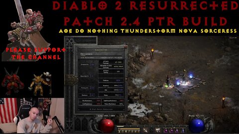 NEW Thunderstorm Nova Dream Sorceress | Diablo 2 Resurrected PTR Build
