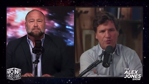 TUCKER CARLSON ON THE ALEX JONES SHOW TALKING TRUMP