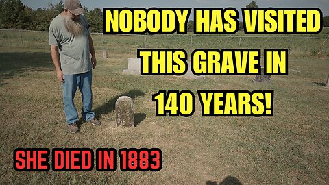 He Lived 3 Miles Up The Road And Never Knew She Existed! Visiting Two Graves Of Family.