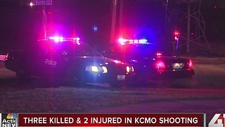 Three people killed, one child and one adult injured in KCMO shooting