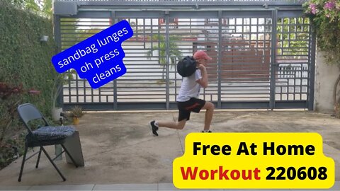 Free At Home Workout 220608 (SPICEY! 🔥 10:00 AMRAP)