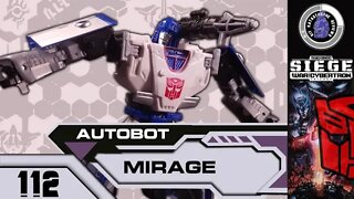 Transformers: Siege AUTOBOT MIRAGE [Deluxe, 2019] | Kit Reviews #112