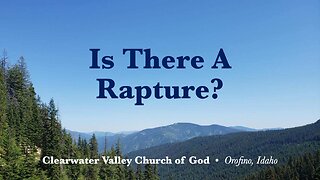 Is there a Rapture?
