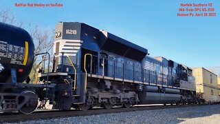 Norfolk Southern 11Z at Hudson Pa. April 27, 28 2022 #NS11Z #HudsonPa #Railfanning #SunburyLine