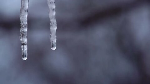 Beachfront B Roll Icicle Melting Free to Use HD Stock Video Footage