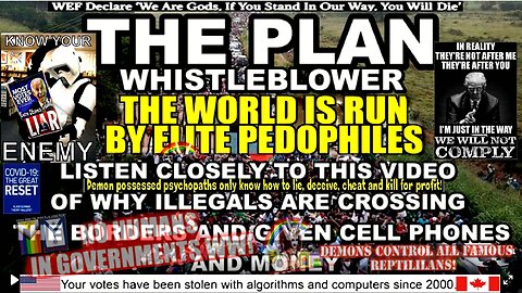WHISTLEBLOWER - ILLEGAL IMMIGRANTS AGES 19-30 CROSSING BORDERS TO MURDER THE LEGAL CITIZENS