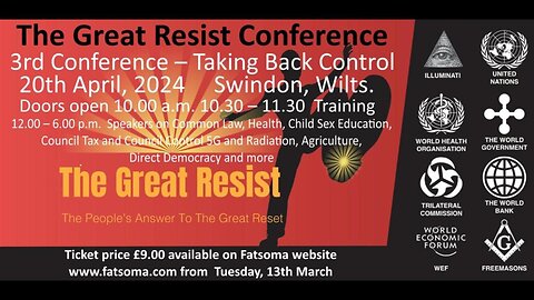 The Great Resist Conference SWINDON