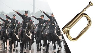 CAVALRY TROT - Bugle Calls on Military Trumpet