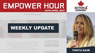 Weekly Update: April 26th with Tanya Gaw