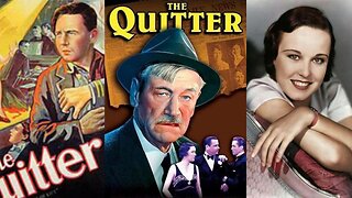 THE QUITTER (1934) Charley Grapewin, Barbara Weeks, William Bakewell | Drama | B&W