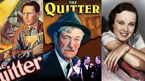 THE QUITTER (1934) Charley Grapewin, Barbara Weeks, William Bakewell | Drama | B&W