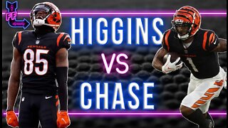 Tee Higgins vs JaMarr Chase | Who Is Better? | The FF Football Show