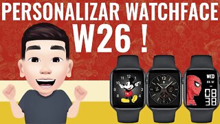 COMO ADICIONAR NOVAS WATCHFACES NO W26! (IWO 13 LITE)