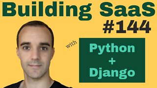 Delete Task UX - Building SaaS with Python and Django #144
