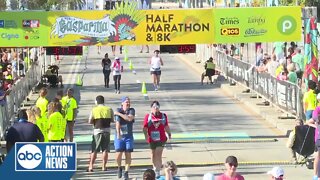 03:15-03:20 Sunday | Publix Gasparilla Distance Classic Finish Line