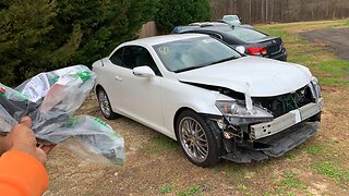 I GOT ALL THE PARTS NEEDED TO REBUILD MY CONVERTIBLE LEXUS IS350 C! *I BOUGHT AFTERMARKET PARTS*