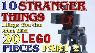 10 Stranger Things things You Can Make With 20 Lego Pieces Part 2