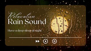 Instant Sleep Rain Sound | 8-hours