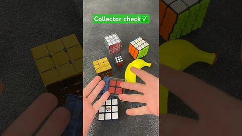 Collector check😎 #cubing #cubers #rubikscube