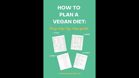 How to plan a vegan diet