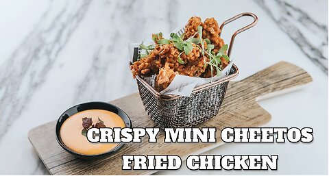 So Crispy Miniature Cheetos Fried Chicken | ASMR Cooking Mini Food