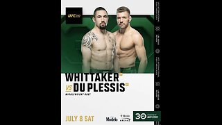 Robert Whittaker vs Dricus Du Plessis at UFC 290 || My Thoughts