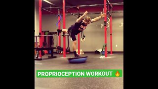 PROPRIOCEPTION WORKOUT 💪🔥 #Shorts