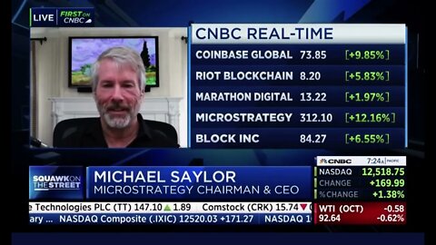 NEW: Michael Saylor Interview with CNBC (August 4)