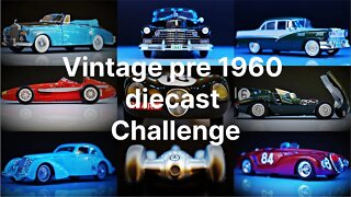 Vintage pre 1960 diecast Challenge - @CRA Diecast challenge