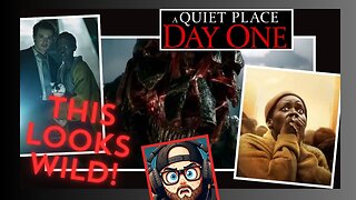 THIS LOOKS WILD!! A Quiet Place: DAY ONE - Trailer Reaction/Review/Breakdown!