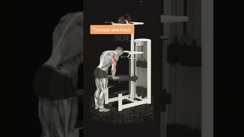 BEST WORKOUTS FOR TRICEPS 🔥🥶 #shorts #tricepsworkout