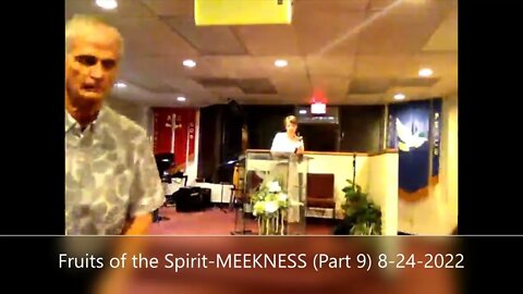 Fruits of the Spirit-MEEKNESS (Part 9)