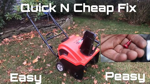 How To Fix Ariens Path Pro 208cc Single Stage Snow Blower That Surges EASY PEASY #DIY