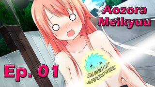 Aozora Meikyuu - Ep. 01| Groping the Fallen Girl!