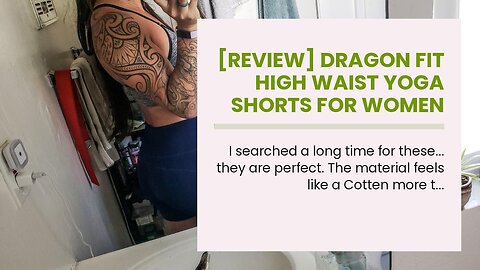 [REVIEW] Dragon Fit High Waist Yoga Shorts for Women with 2 Side Pockets Tummy Control Running...